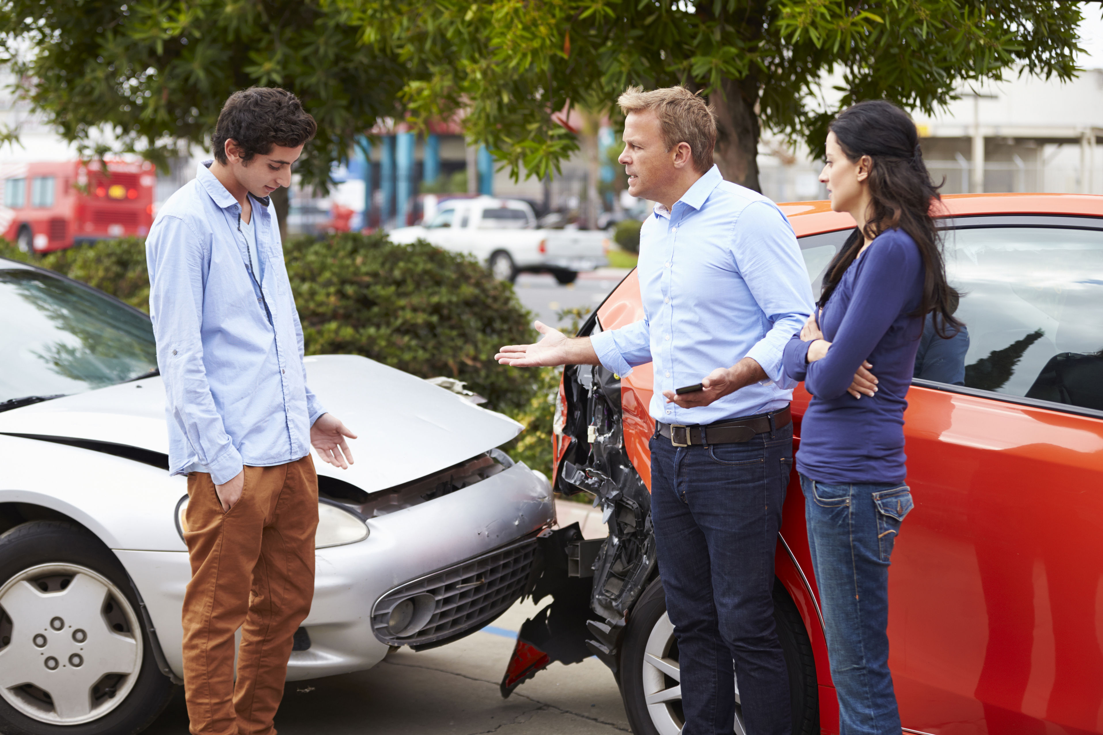42308745 - two drivers arguing after traffic accident A car accident is a major headache. Because of the stress involved, some people don’t think clearly. This causes them to make poor decisions after the fact. These are the…